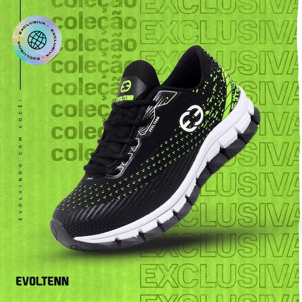 Kit 2 Tênis Corrida Infantil Masculino Evoltenn