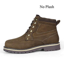 Bota Cano Curto de Couro - Natural Plus - Teus Pulos