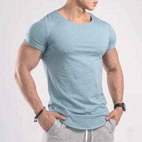 CAMISA FITNESS SKINNY MASCULINA - Teus Pulos