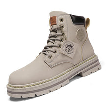 Bota de Couro Coturno Cano Curto - Military - Teus Pulos