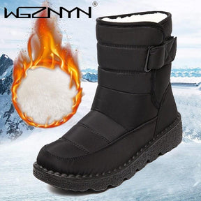 Bota Feminina Cano Curto Impermeável - Snow Winter - Teus Pulos